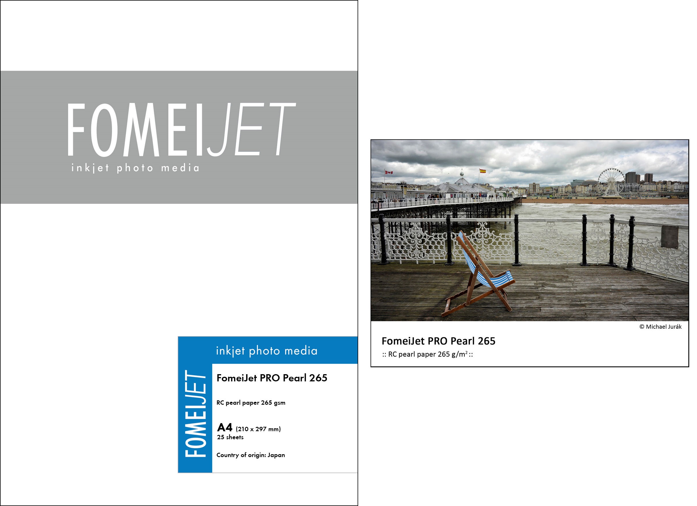 FOMEIJET - félmatt RC papír